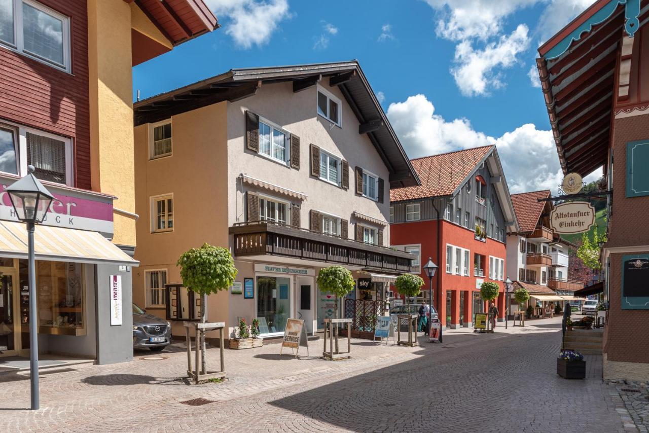 Staufner Mitte-Fur 2-Zentral Lägenhet Oberstaufen Exteriör bild